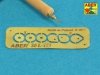 Aber 35L-171 Set of gun barrel tips for MG 08 x3 pcs. And barrel tips for MG 08/15 x 3 pcs. (1:35)